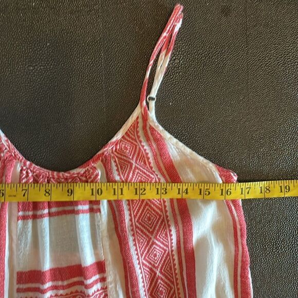 Velvet By Graham & Spencer maxidress sundress  red/white size Small - Picture 8 of 11